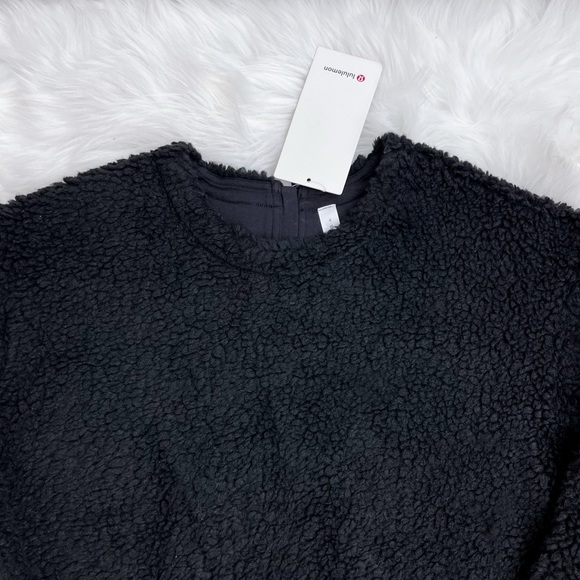 NWT Lululemon Wool Whenever Crew in Black Size 4 - Picture 7 of 10